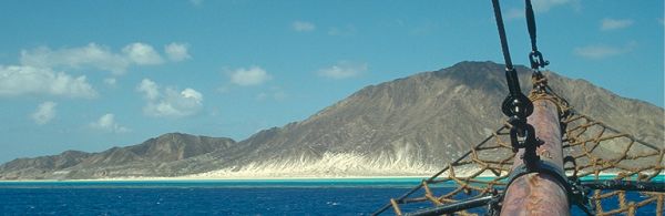 Tauchschiff im Roten Meer